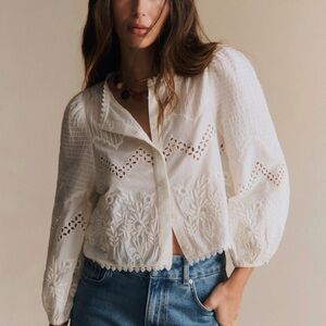 BNWT Sézane Eneala Shirt